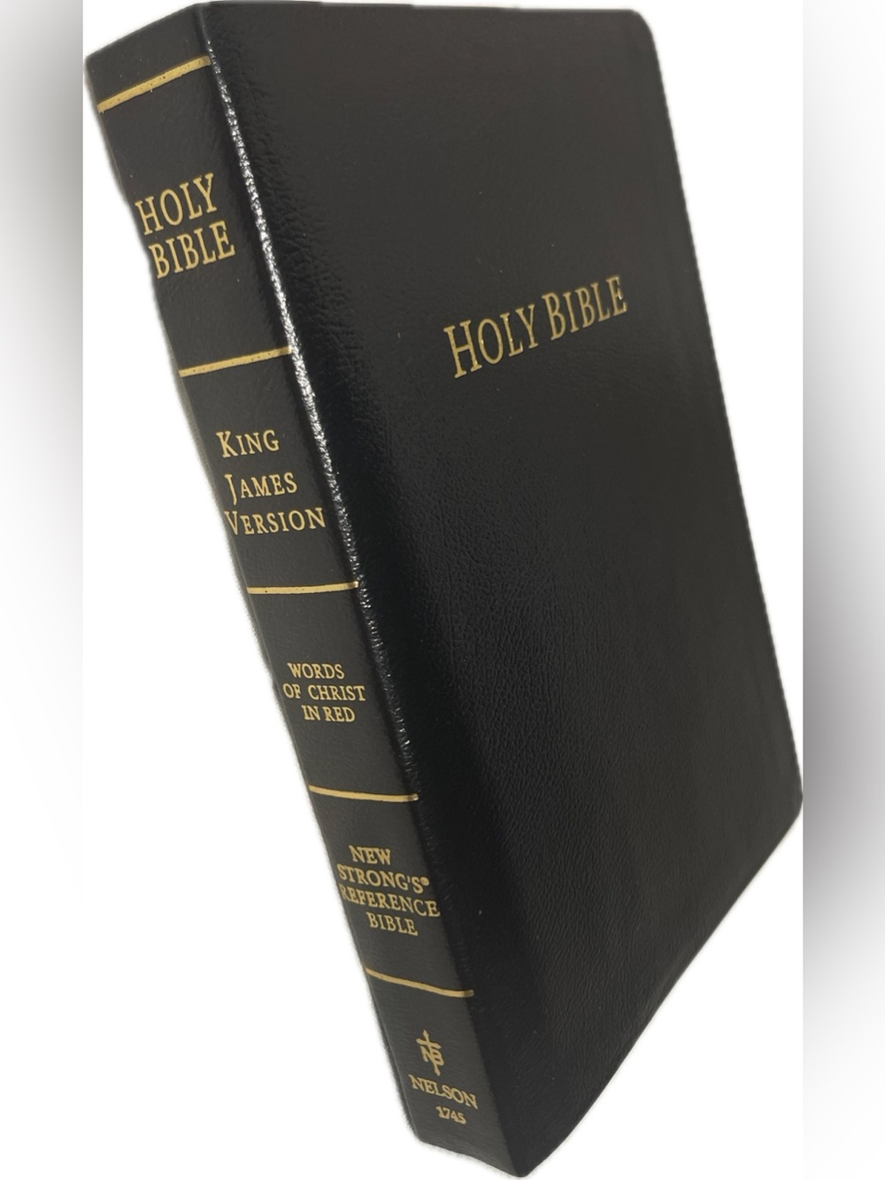 Title: ESV MacArthur Study Bible Black Genuine Leather Crossway Unused